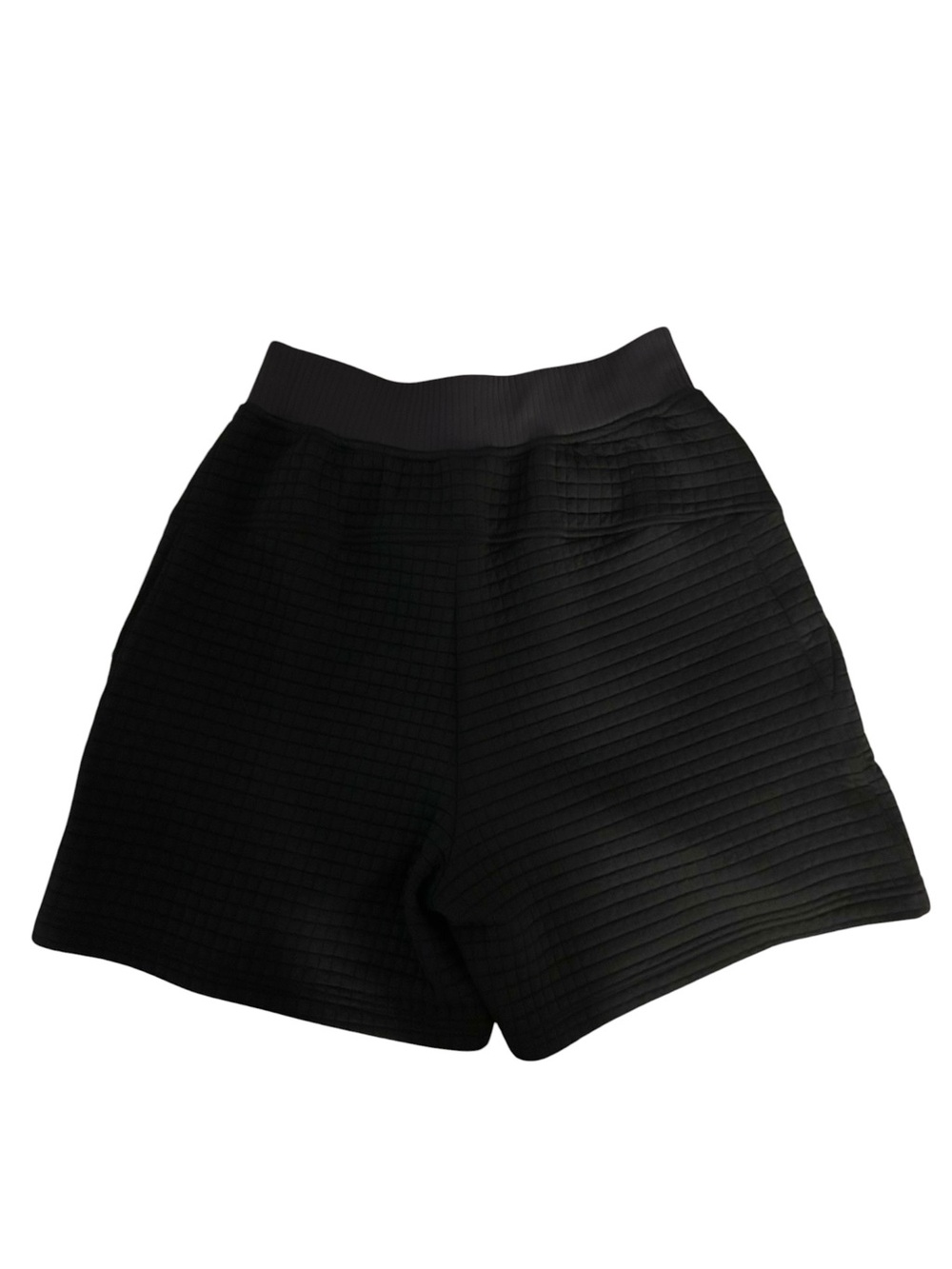 NEW Lululemon Lab Textured Grid 5.5” High-Rise Short Sz 4 Black Knit Shorts - Picture 5 of 10